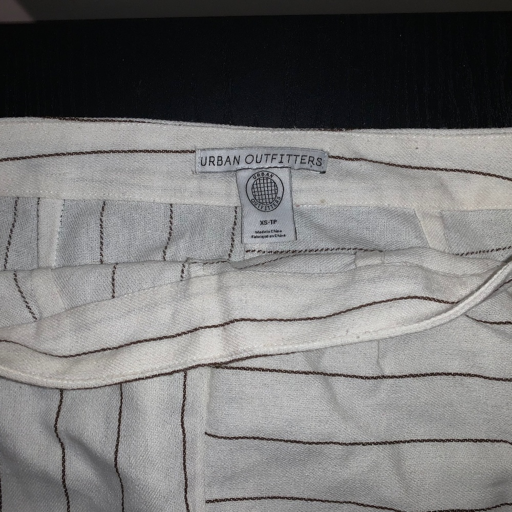 White Striped Skirt - Picture 3 of 3